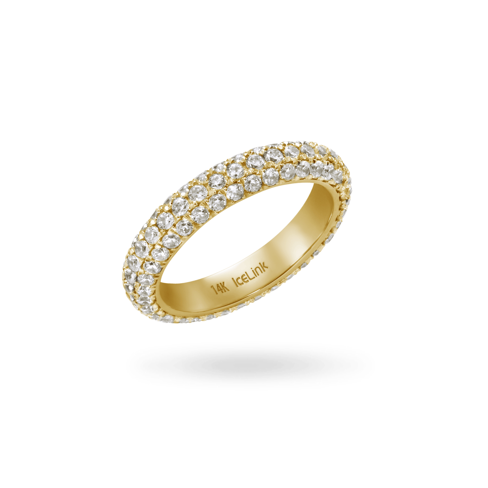 14K Aria Ring Rings IceLink-CAL 14K Gold 4 