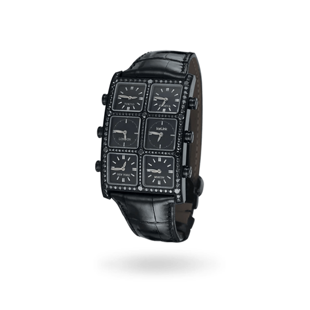 Amani 6TZ Diamond Watch Presidential IceLink   