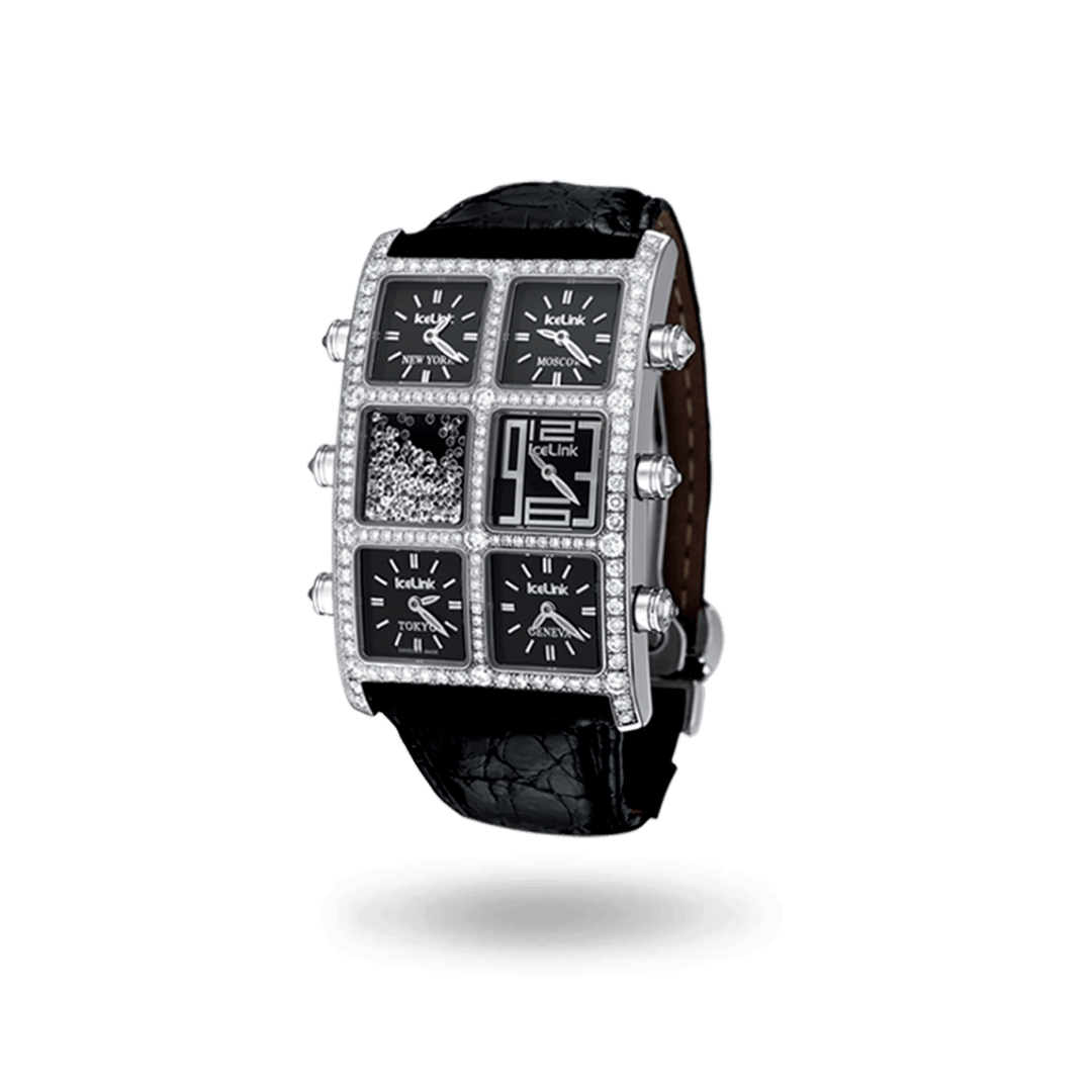 Anya 6TZ Diamond Watch Presidential IceLink   