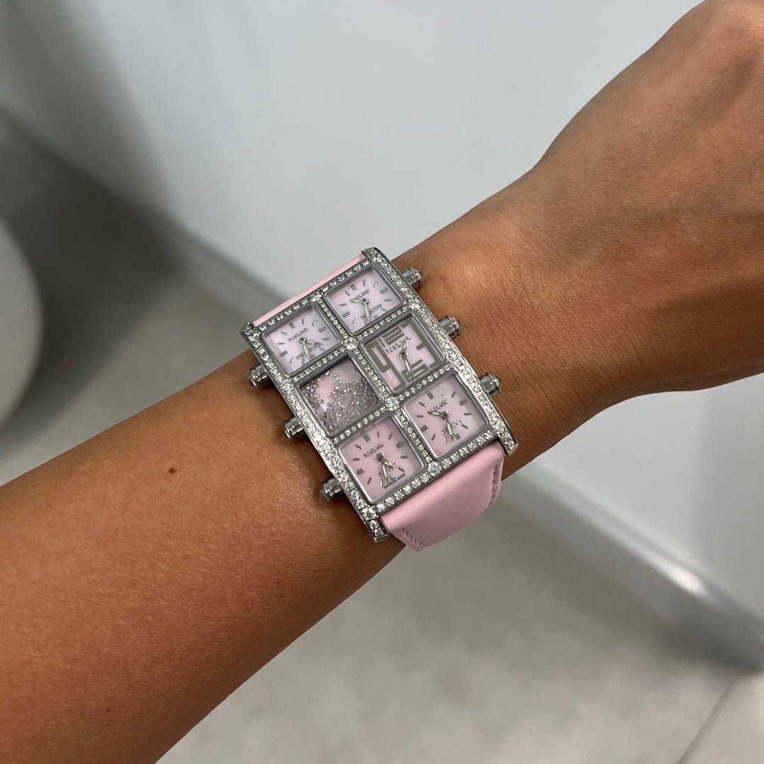 Patina 6TZ Diamond Watch Presidential IceLink   
