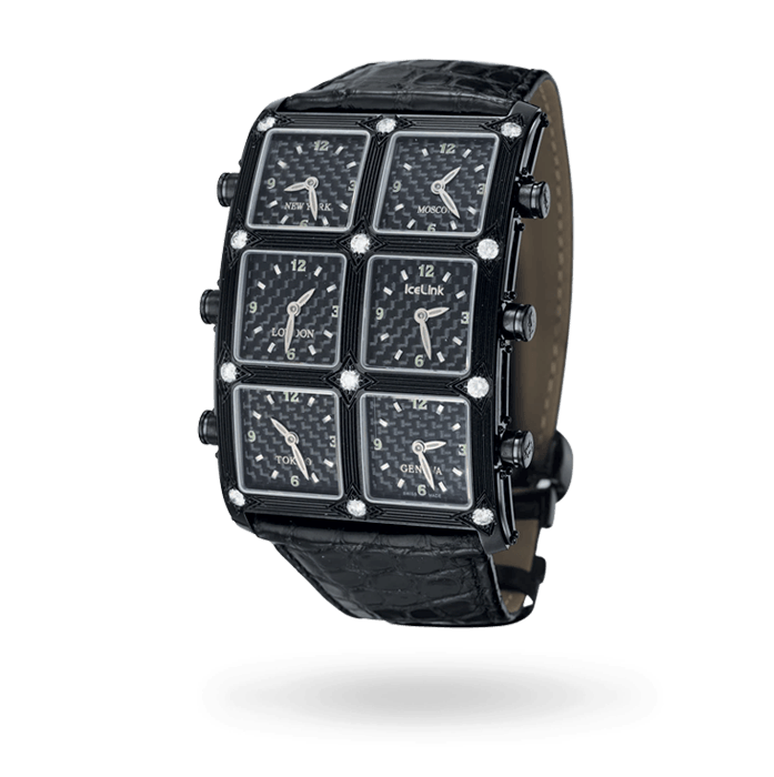 Aoki 1.5CT 6TZ Diamond Watch Presidential IceLink   