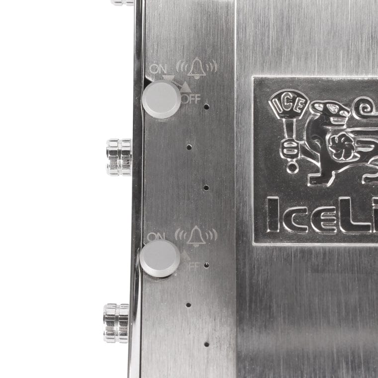 Black 6Timezone Desk Clock Presidential IceLink-CAL   