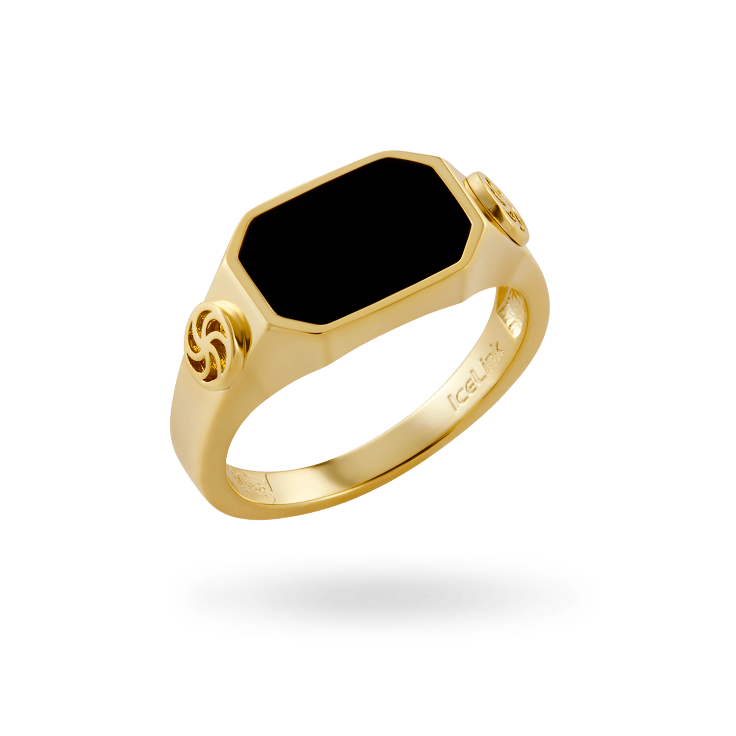 Black Onyx Ring Rings IceLink-RAN 5  