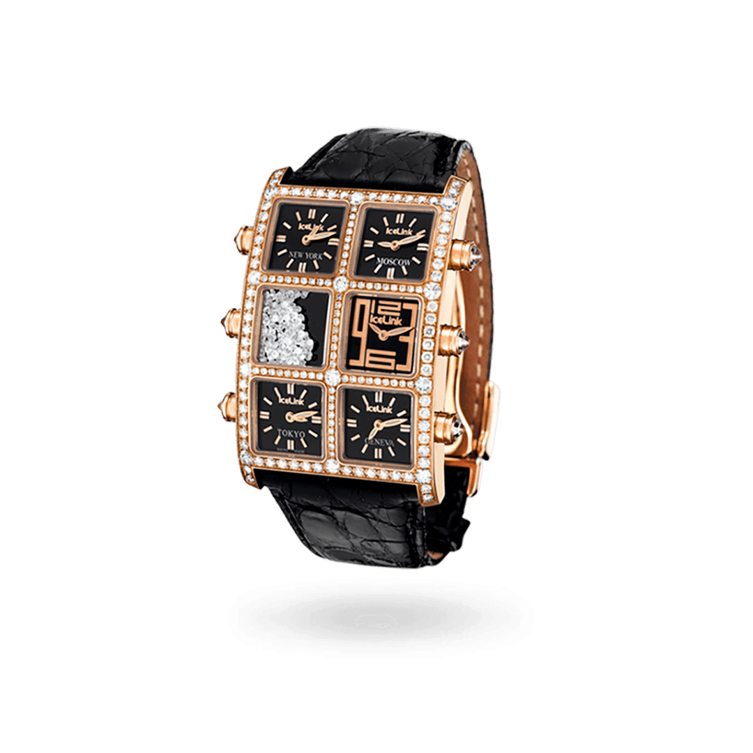 Carmela 6TZ Diamond Watch Presidential IceLink   