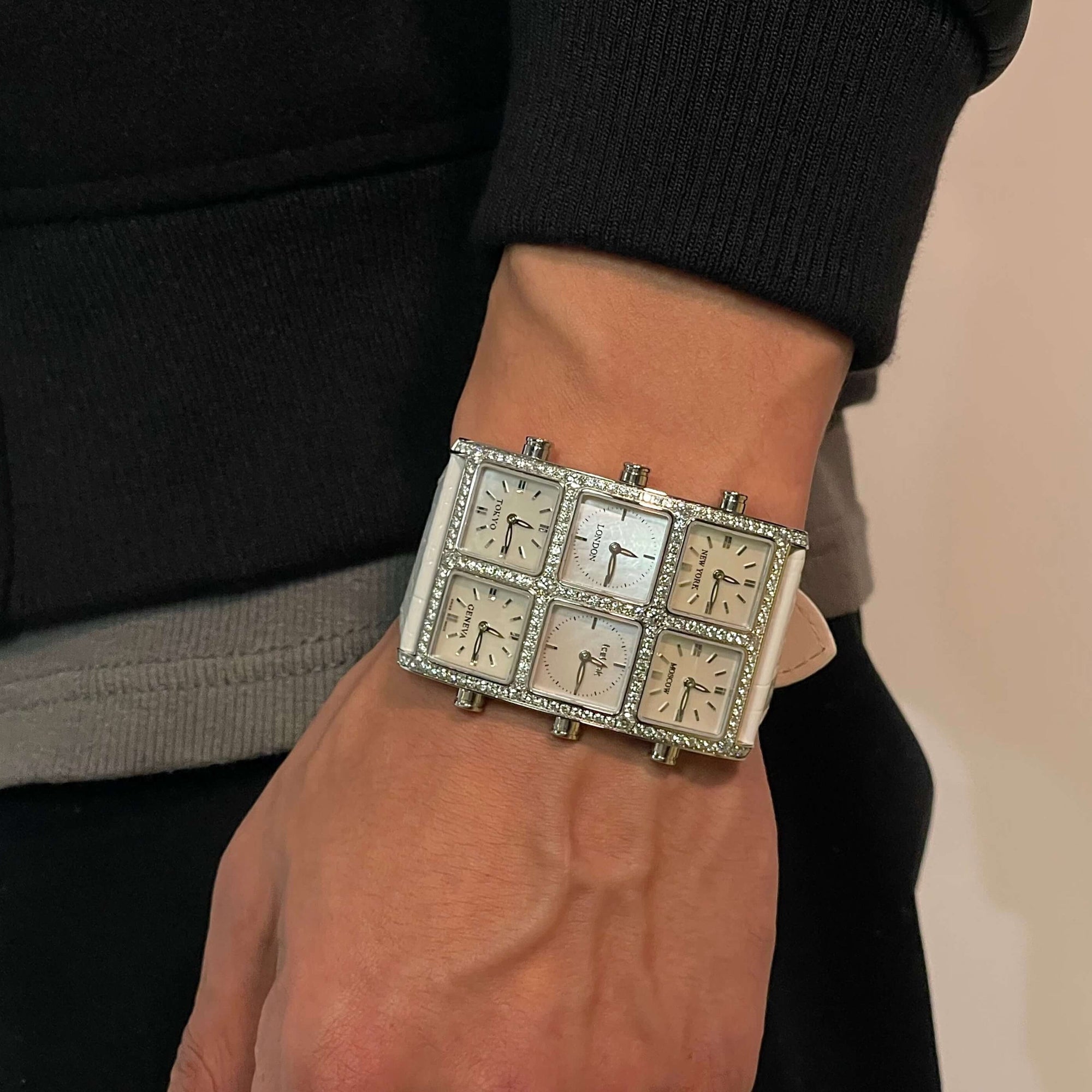 Gavi Diamond 6TZ Watch Presidential IceLink   