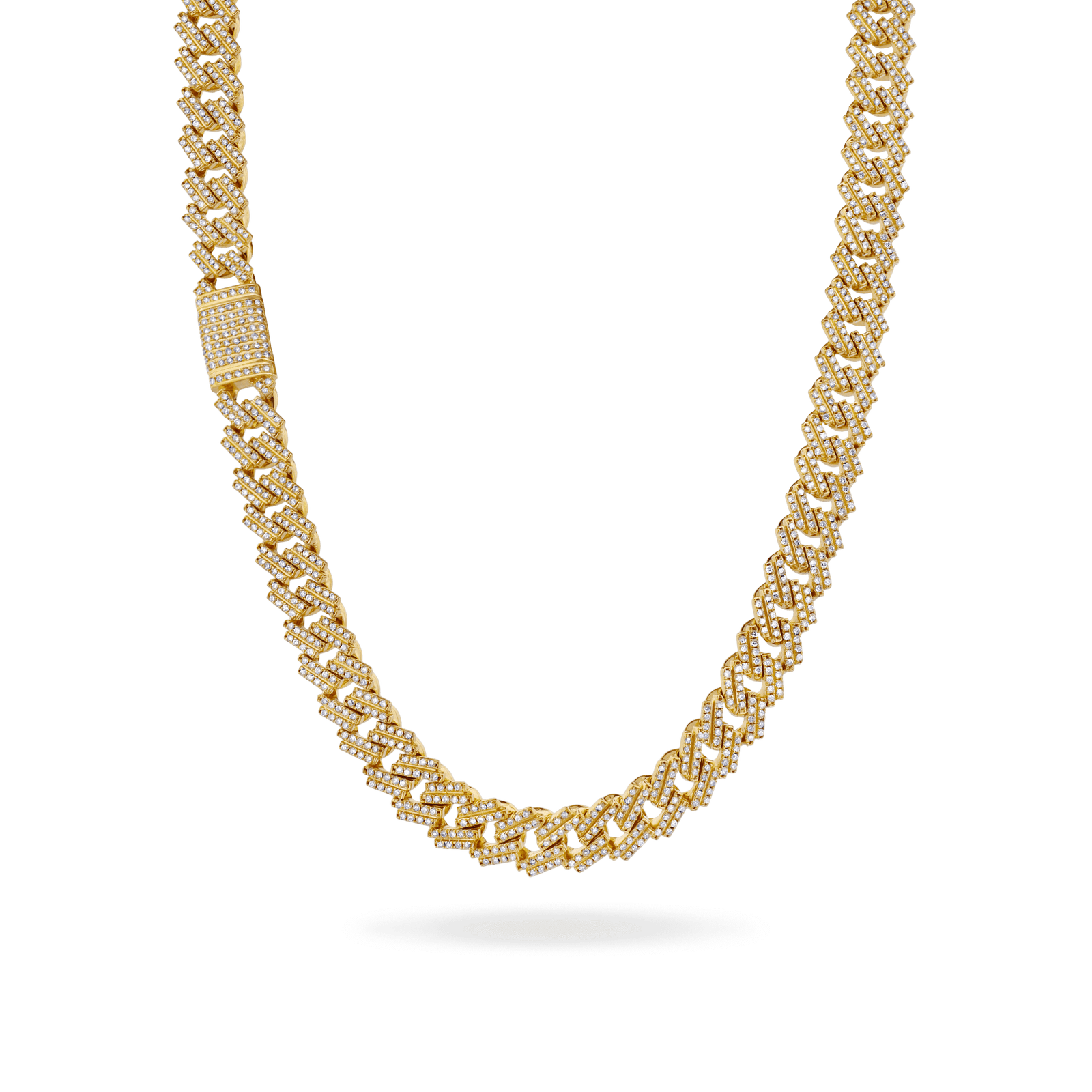 14K Miami Cuban XL Link ID Diamond Chain Bracelets IceLink-CAL   