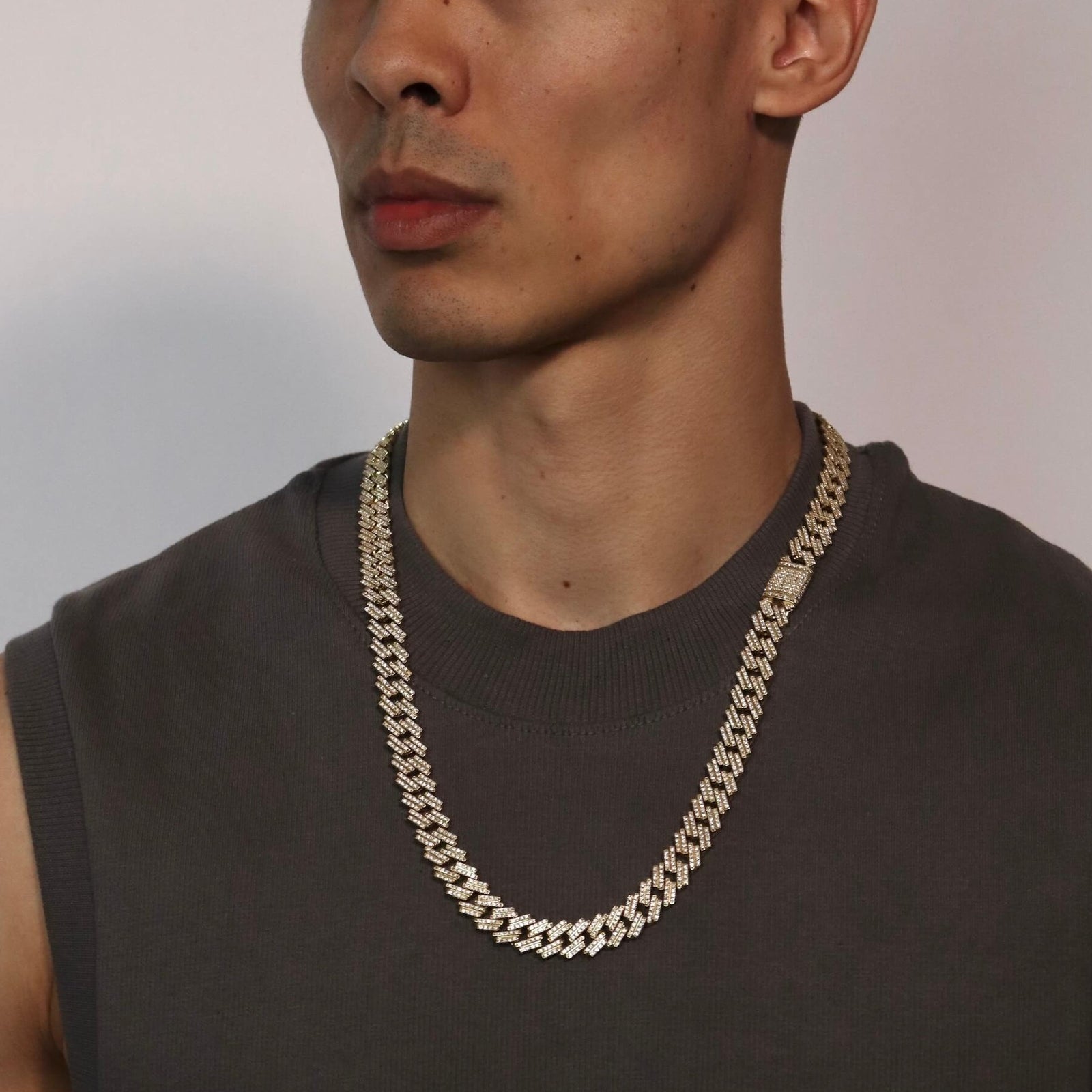 14K Miami Cuban XL Link ID Diamond Chain Bracelets IceLink-CAL   