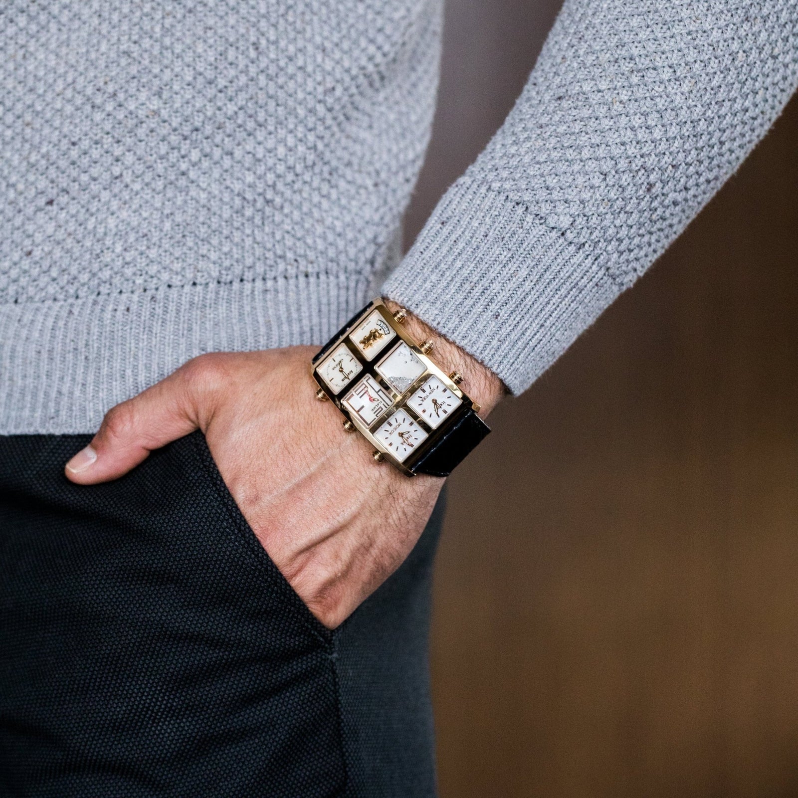 Marco 6TZ Diamond Watch Presidential IceLink   