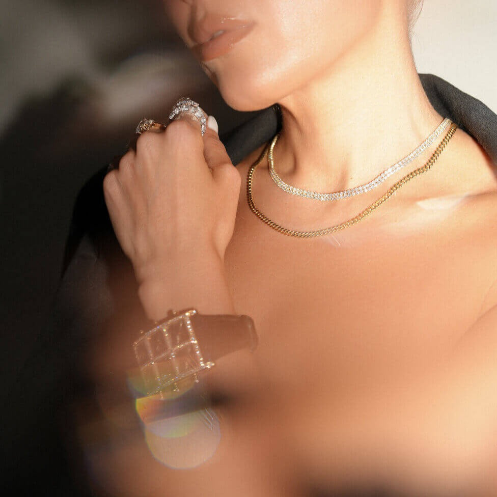 Carmela 6TZ Diamond Watch Presidential IceLink   