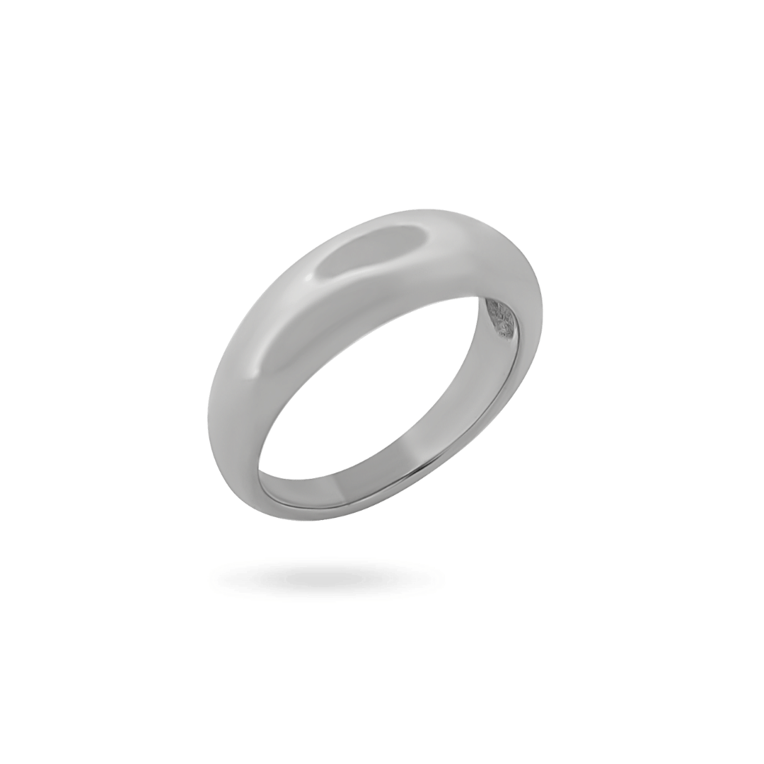 Delilah Ring Rings IceLink-BL Stainless Steel 5 