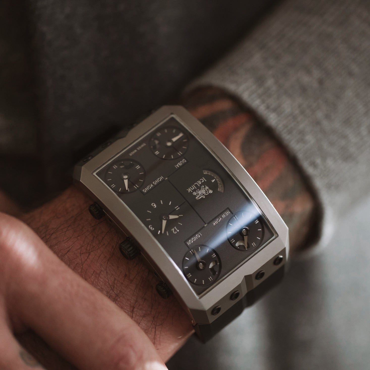 Sunnega 6TZ Watch Presidential IceLink   